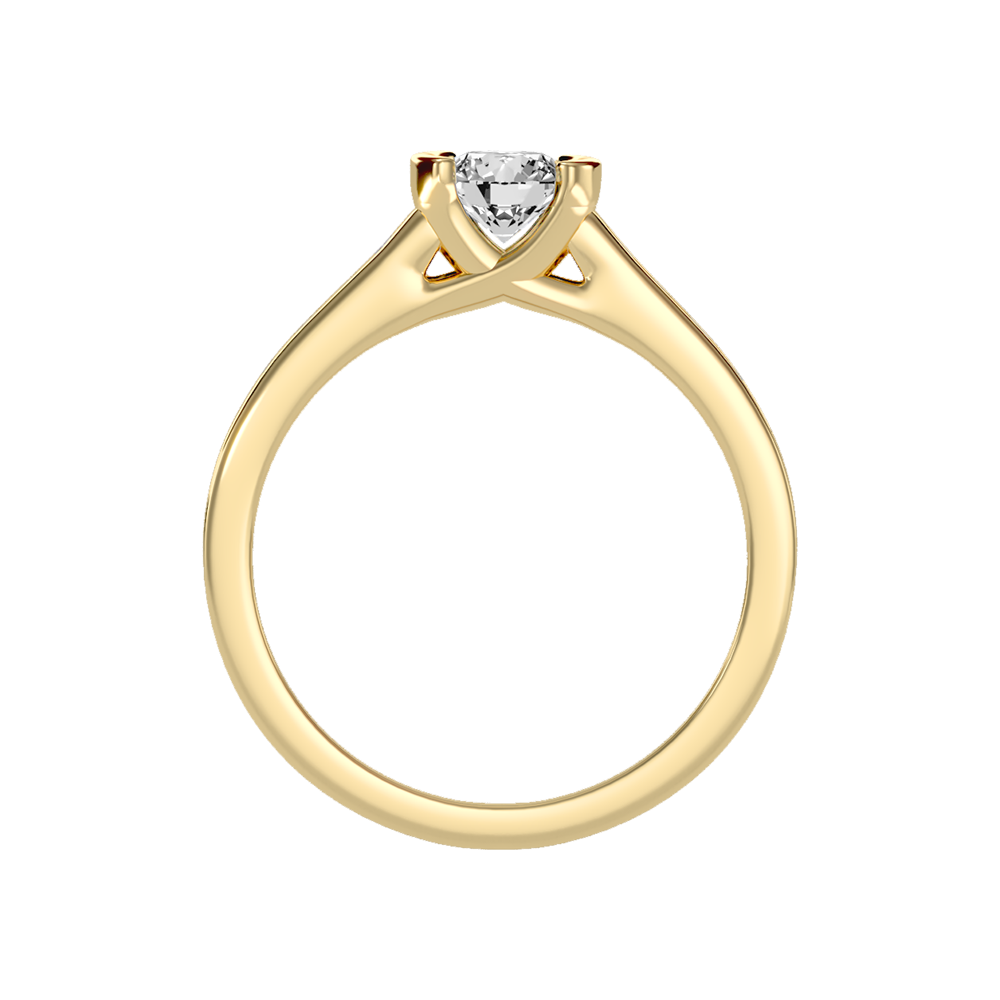 Jazzful Solitaire Ring In 925 Sterling Silver - Twelve