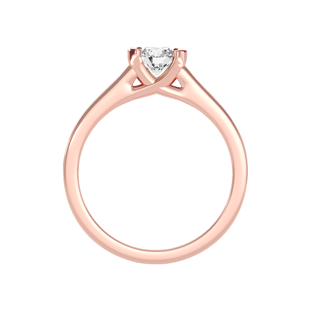 Jazzful Solitaire Ring In 925 Sterling Silver - Four