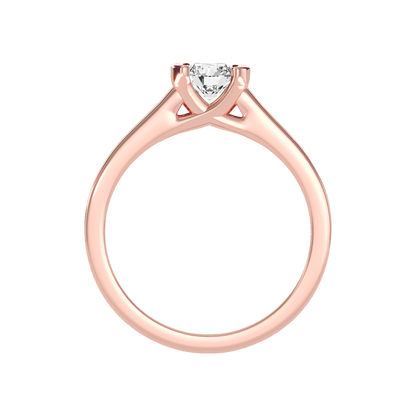 Jazzful Solitaire Ring In 925 Sterling Silver - Four