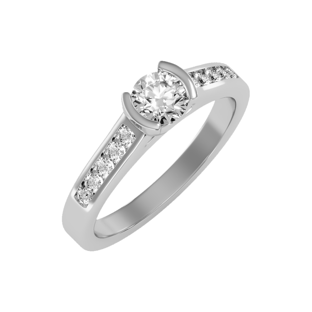 Jazzful Solitaire Ring - Five