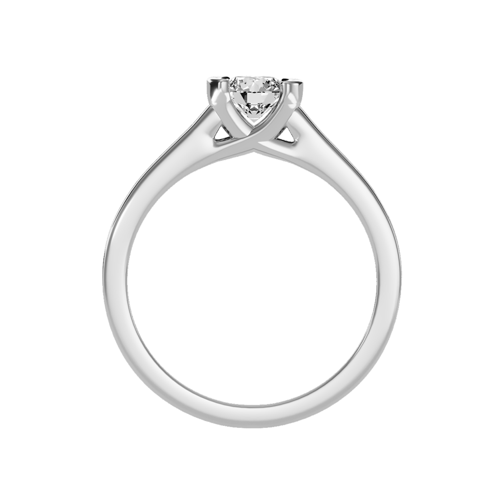 Jazzful Solitaire Ring In 925 Sterling Silver - Eight