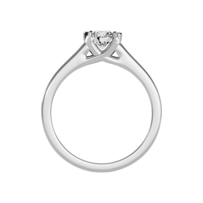 Jazzful Solitaire Ring In 925 Sterling Silver - Eight