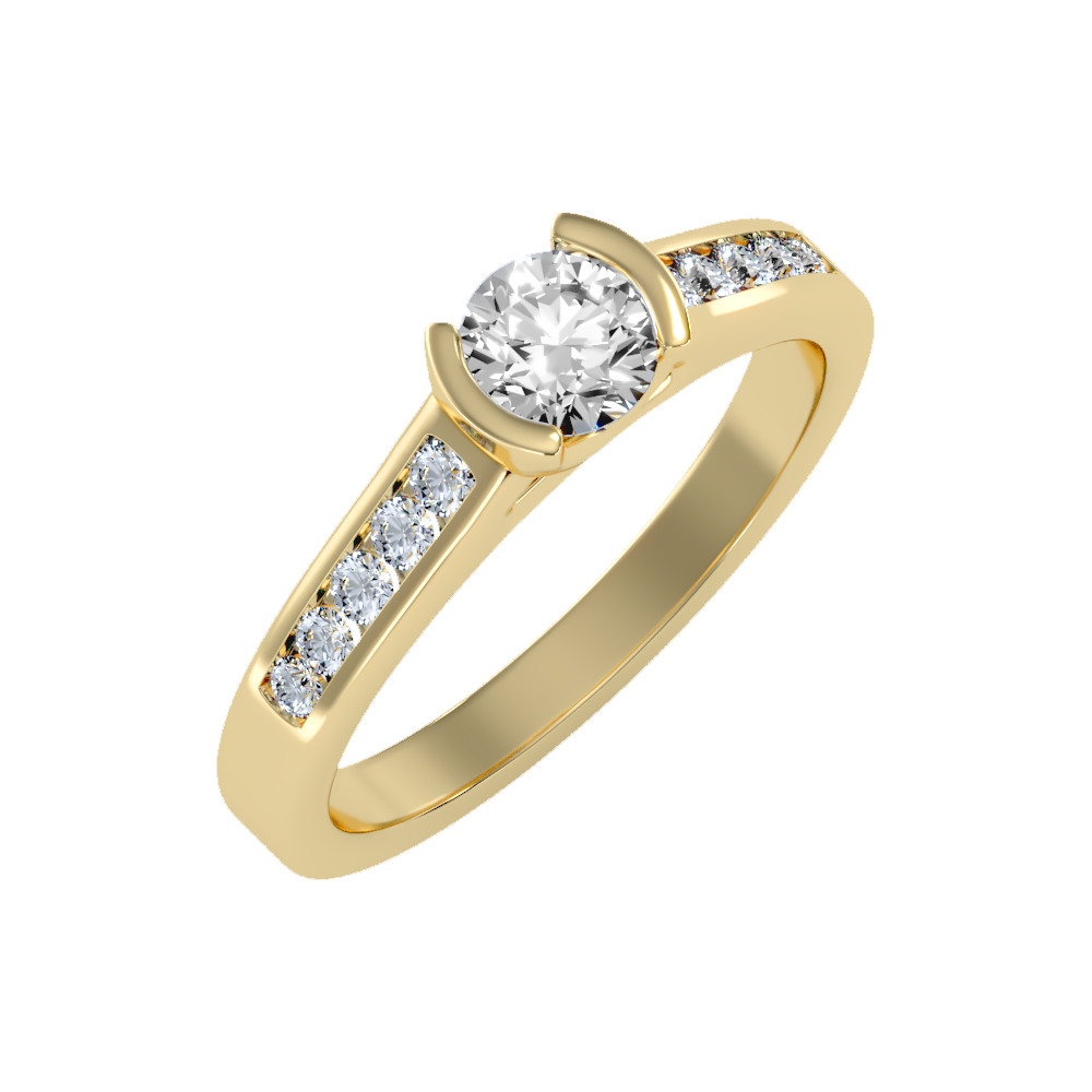 Jazzful Solitaire Ring - Nine