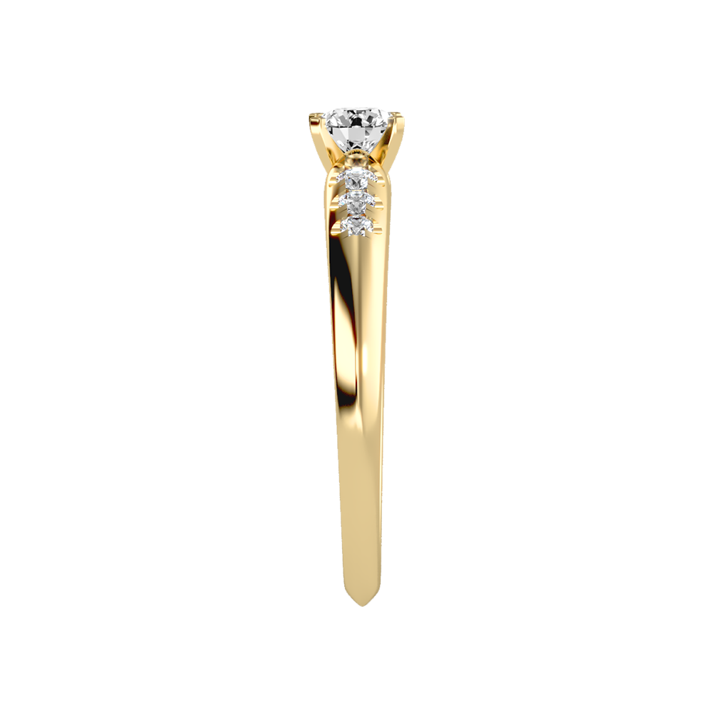 Jazzy Solitaire Ring - Eleven