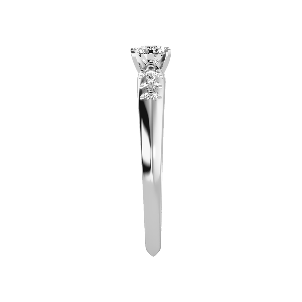 Jazzy Solitaire Ring - Four