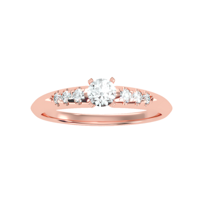 Jazzy Solitaire Ring - Seven