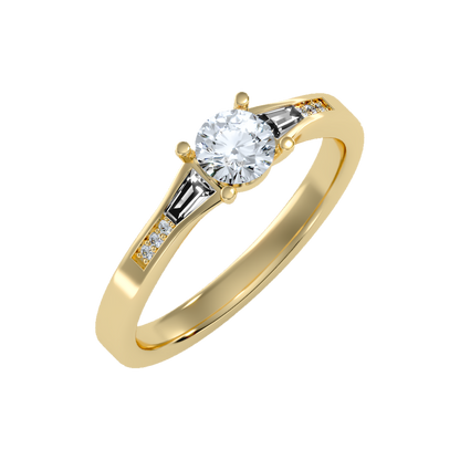 Jazz Solitaire Ring - One