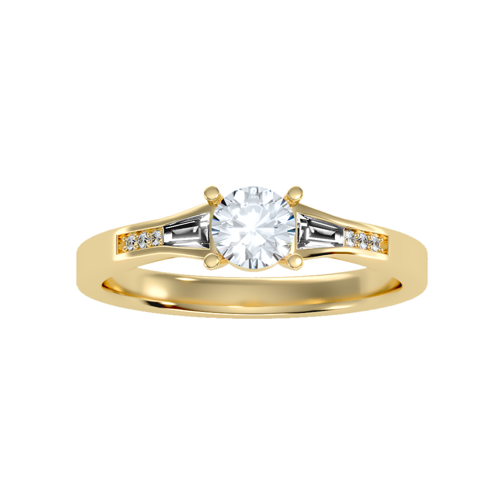 Jazz Solitaire Ring - Two