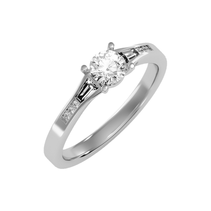 Jazz Solitaire Ring - Five