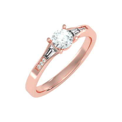Jazz Solitaire Ring - Nine
