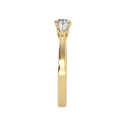 Jewel In The Crown Promise Ring - Eleven
