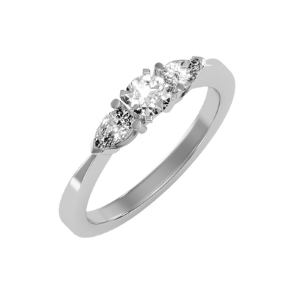 Jewel In The Crown Promise Ring - Five