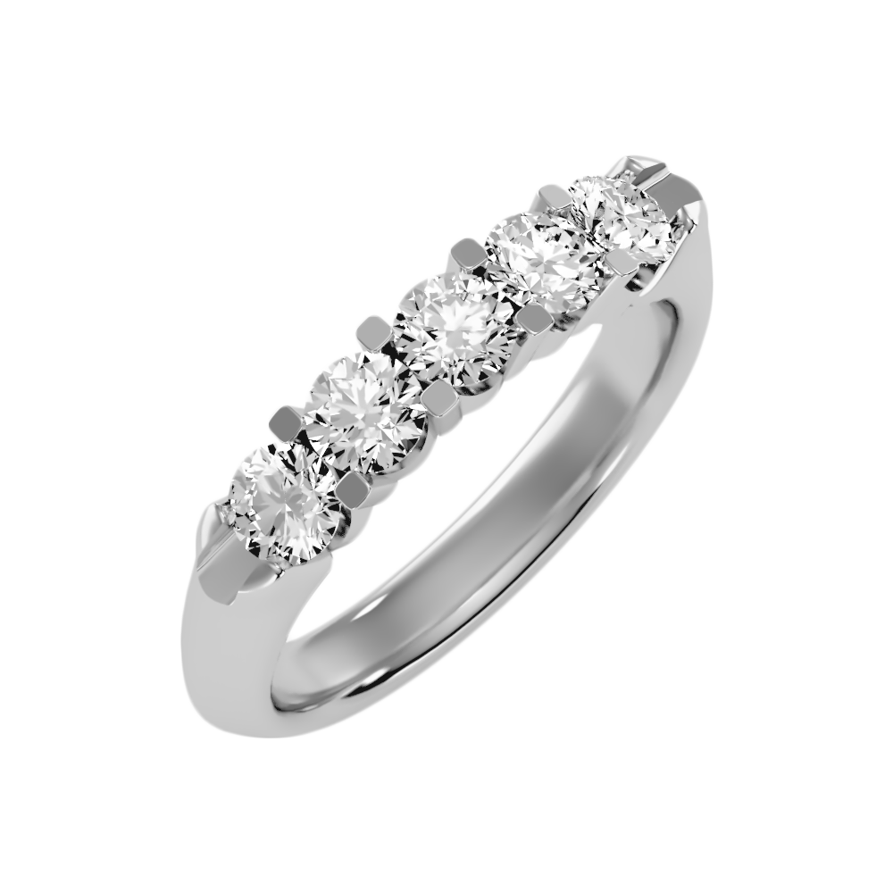 Joily Half Eternity Band - One