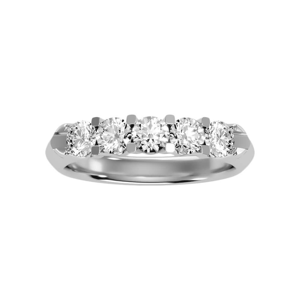 Joily Half Eternity Band - Three