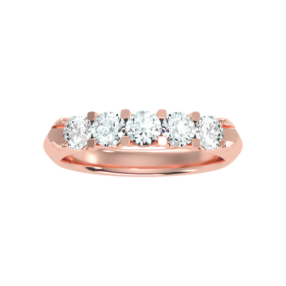 Joily Half Eternity Band - Six