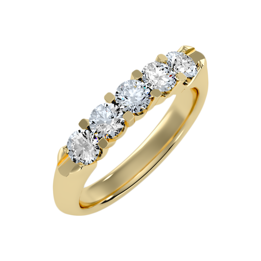 Joily Half Eternity Band - Nine