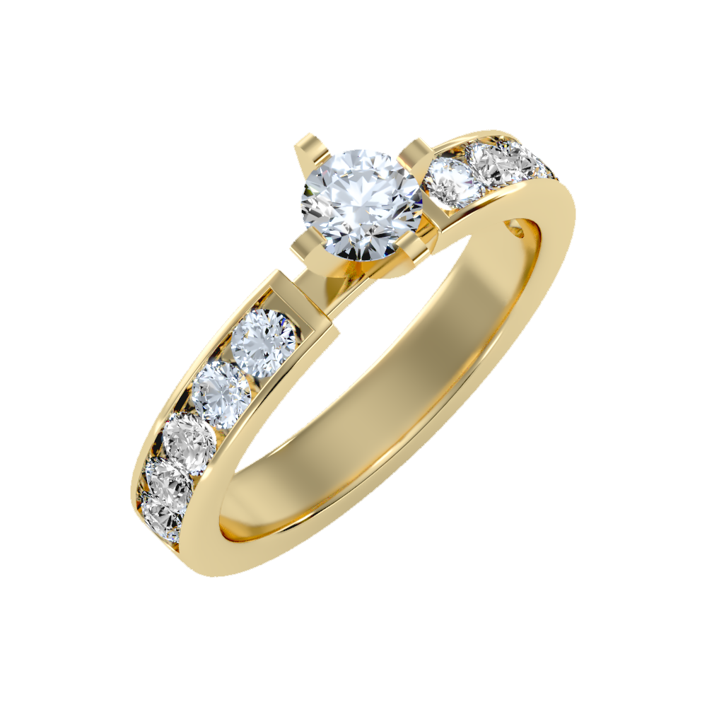 Jolly Solitaire Ring - Ten