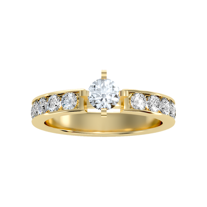 Jolly Solitaire Ring - Eleven