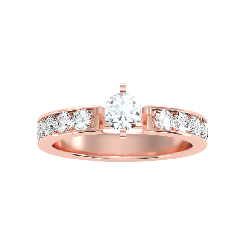 Jolly Solitaire Ring - Two