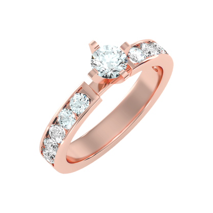 Jolly Solitaire Ring - Four