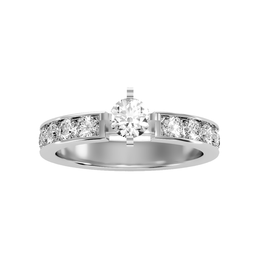 Jolly Solitaire Ring - Seven