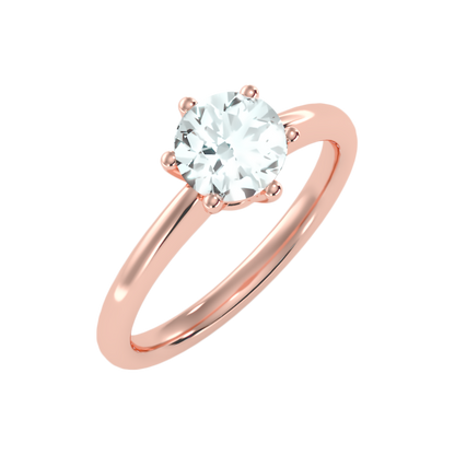 Joyful Classic Solitaire Ring - One