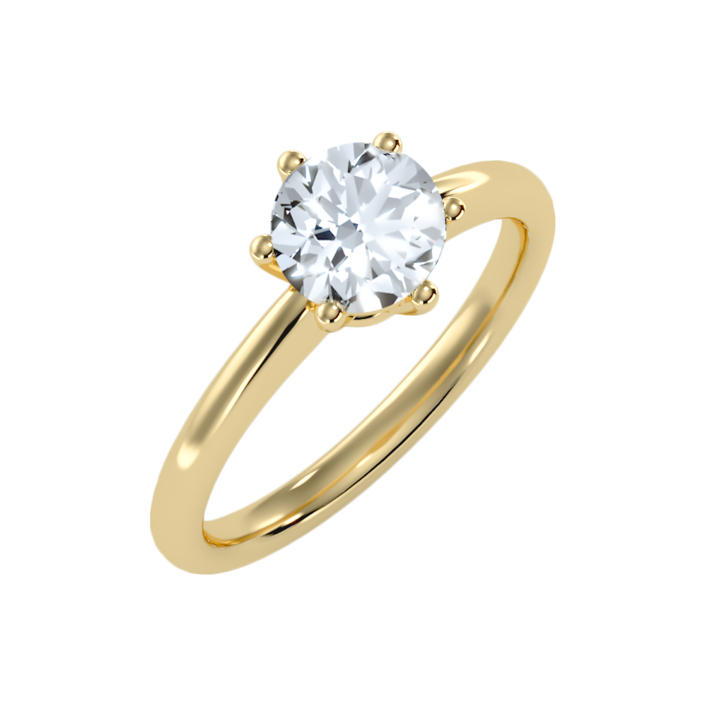 Joyful Classic Solitaire Ring - Nine