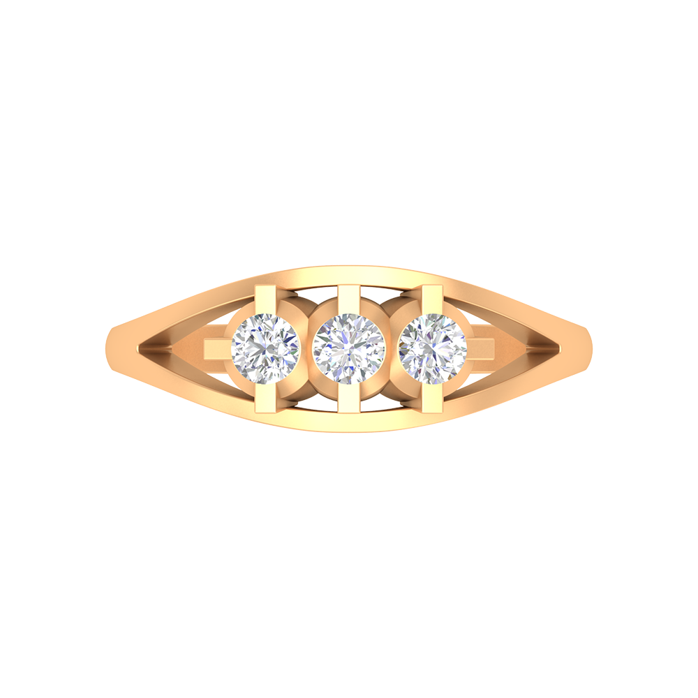 Kelly Rounded Band In 925 Sterling Silver - Ten