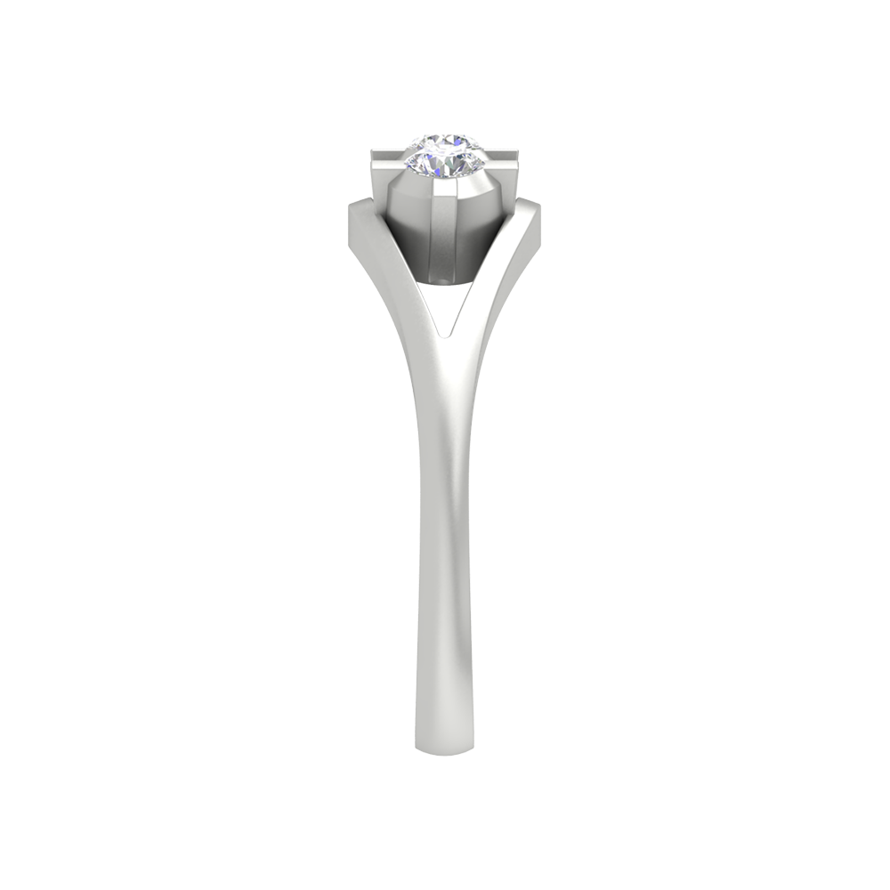 Kelly Rounded Band In 925 Sterling Silver - Seven