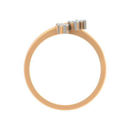 Knot Flexi Ring In 925 Sterling Silver - Twelve