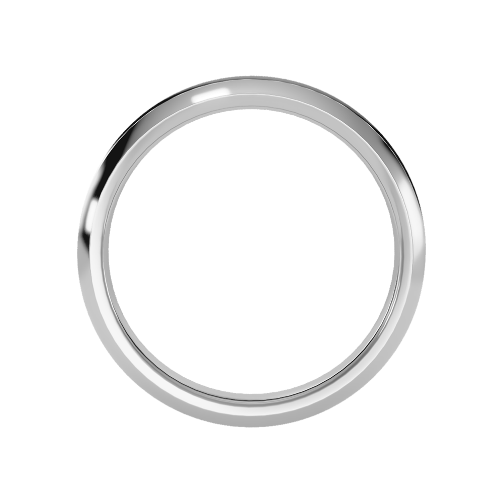 Laurels Men's Broad Band Ring - Four