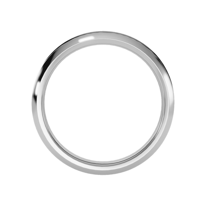 Laurels Men's Broad Band Ring - Four
