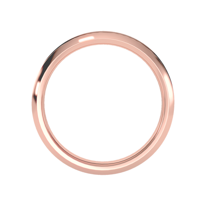 Laurels Men's Broad Band Ring - Eight