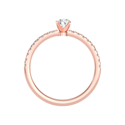 Lavish Solitaire Ring - Six