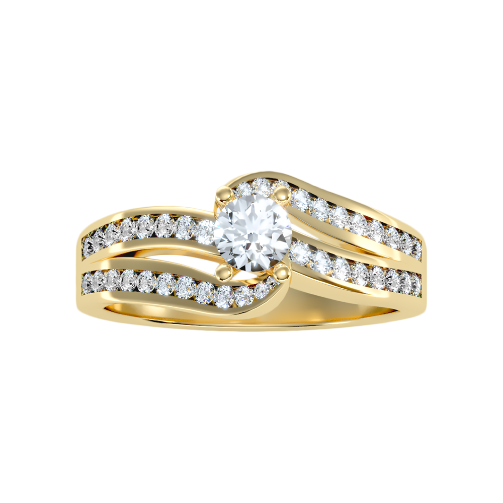 La Monada Halo Ring In 925 Sterling Silver - Eleven