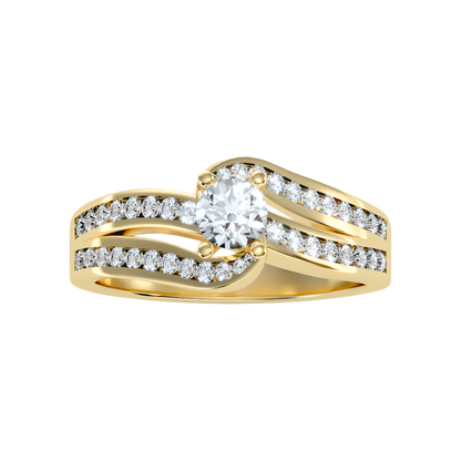 La Monada Halo Ring In 925 Sterling Silver - Eleven