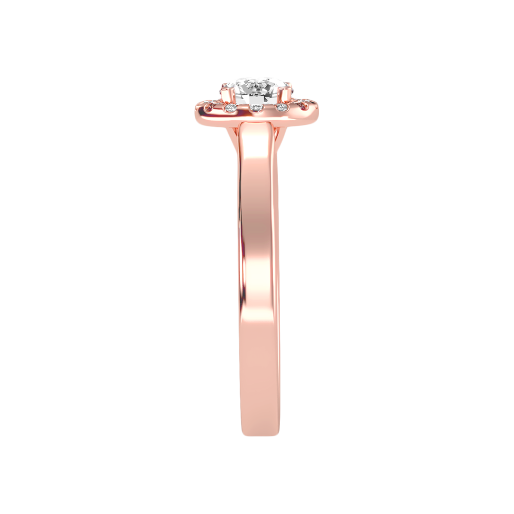 Lepid Halo Ring In 925 Sterling Silver - Twelve