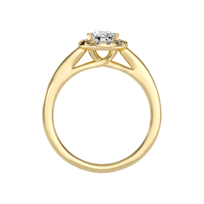 Lepid Halo Ring In 925 Sterling Silver - Two