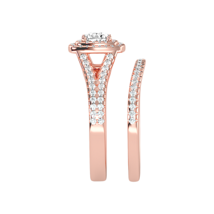 Light Bridal Ring Set - Six