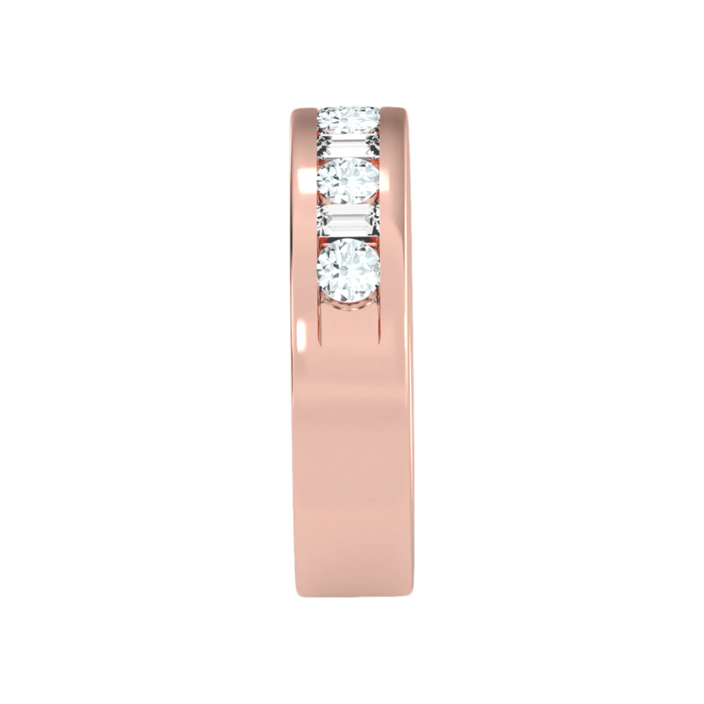 Light Hearted Half Eternity Ring - Eleven