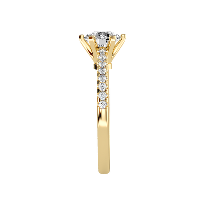 Light Solitaire Ring - Eleven