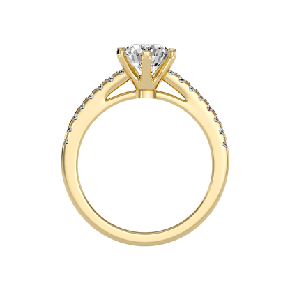 Light Solitaire Ring - Twelve