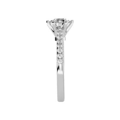 Light Solitaire Ring - Seven