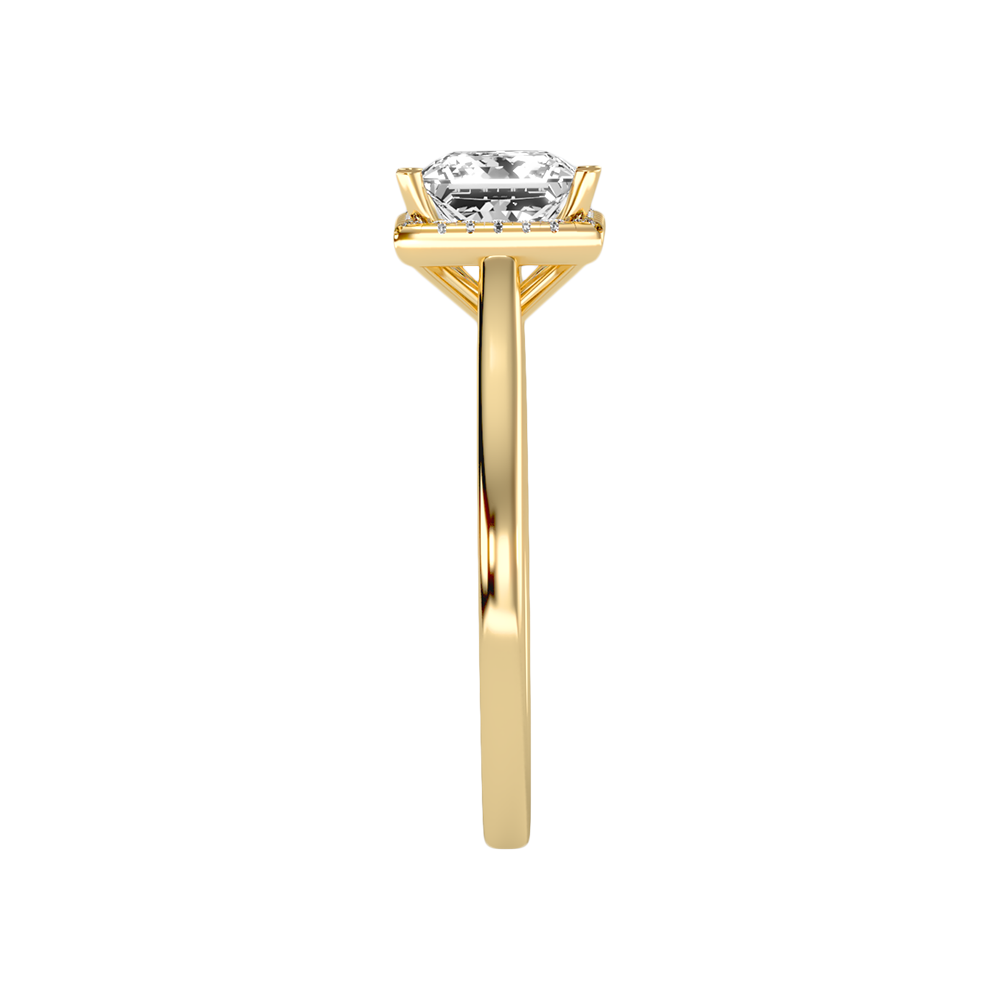 Likeable Halo Ring In 925 Sterling Silver - Eleven