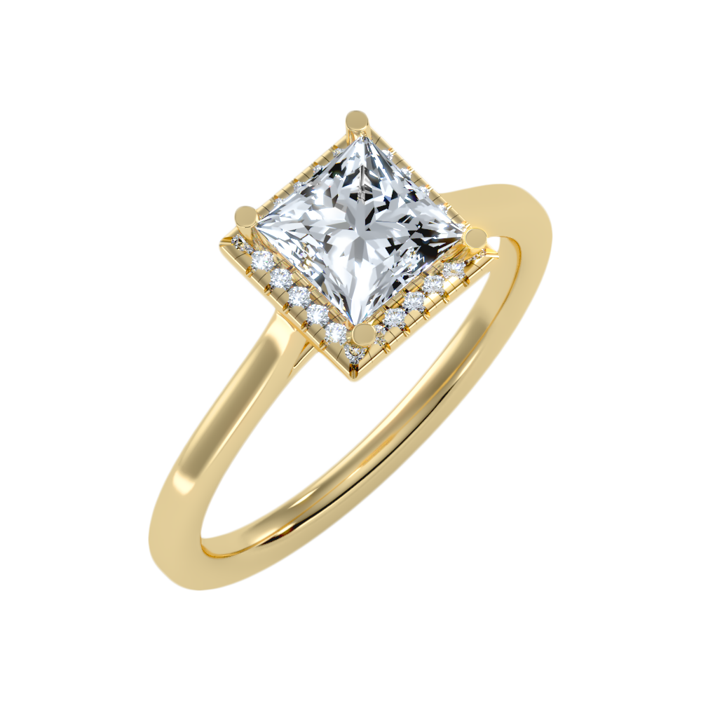 Likeable Halo Ring - Nine
