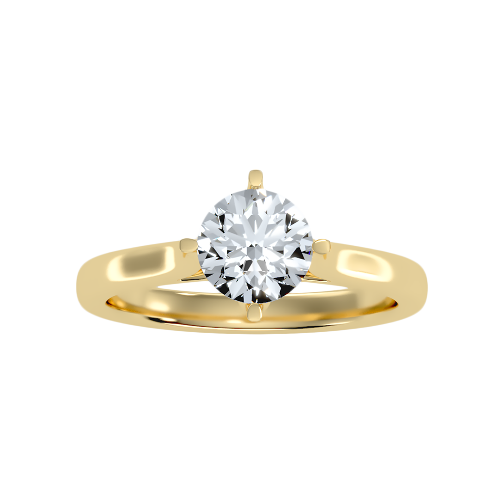 Lilt Solitaire Ring - Ten