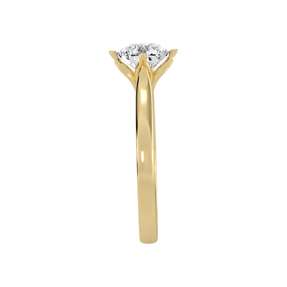 Lilt Solitaire Ring - Eleven