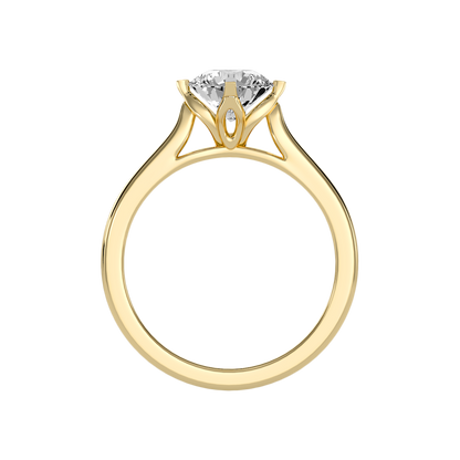 Lilt Solitaire Ring - Twelve