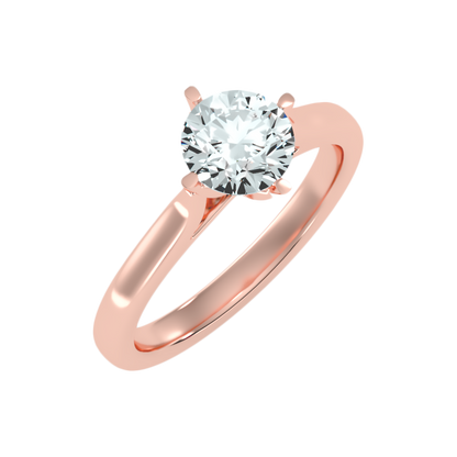 Lilt Solitaire Ring - Three