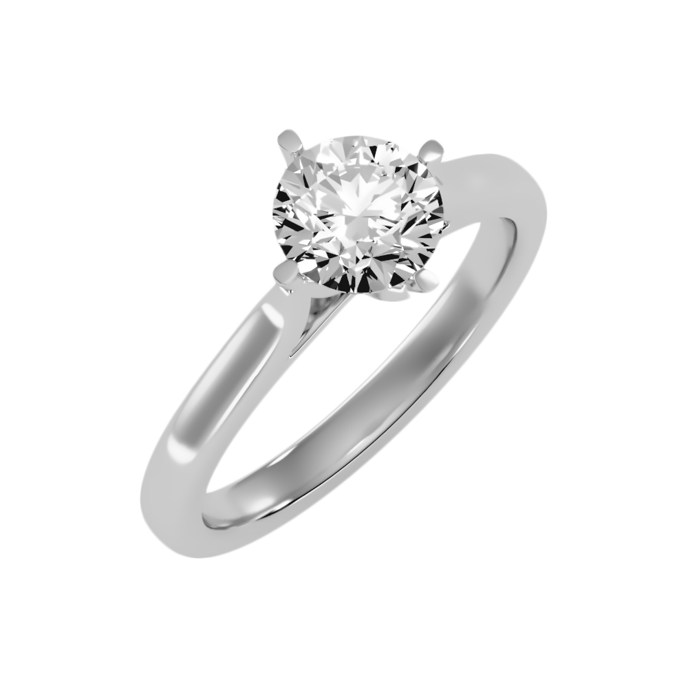 Lilt Solitaire Ring - Five